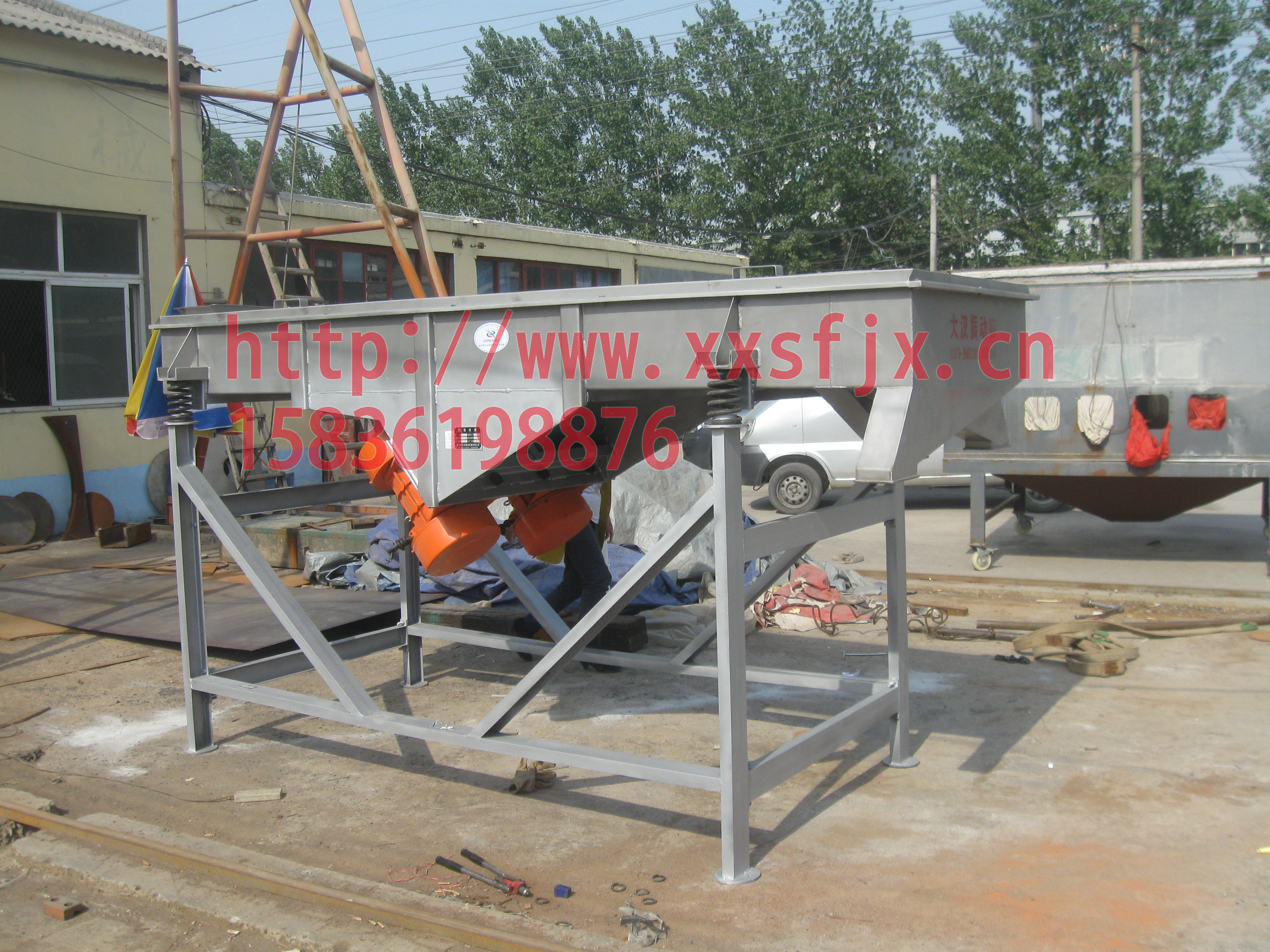 『通知』沈陽可視直線篩已發貨，王女士注意查收！