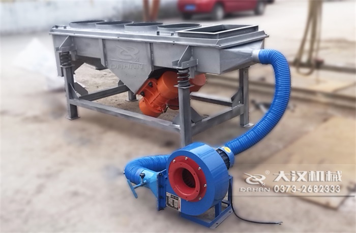 風(fēng)冷式直線篩