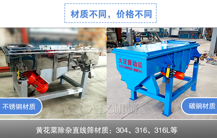 黃花菜除雜直線篩